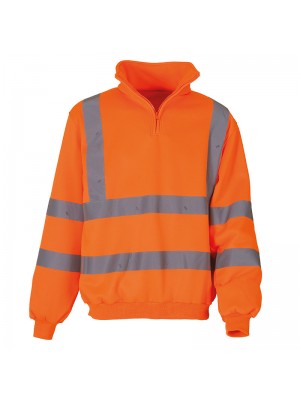 Plain Hi-vis sweatshirt Yoko 280 GSM